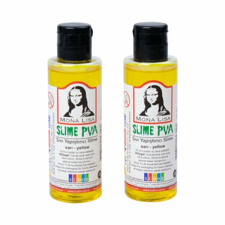 Südor Sıvı Slime Yapıştırıcı 70ml Sarı SL01-2 3124 3121 Südor Sıvı Slime Yapıştırıcı 70ml Sarı SL01-2 3124 3121