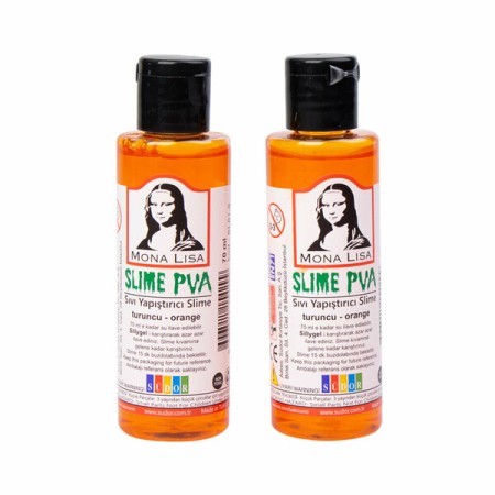 Südor Sıvı Slime Yapıştırıcı 70ml Turuncu SL01-9 4296 4299