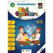 4Boyut Yayınları 4 Boyutlu Zeka Geliştirici ve Dikkat Arttıran Akıl Oyunları Seti