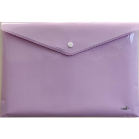 U Mix Çıtçıtlı Dosya A4 Pastel Lila Eko U Mix Çıtçıtlı Dosya A4 Pastel Lila Eko