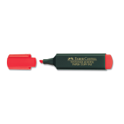 Faber-Castell 1548 Fosforlu Kalem Kırmızı