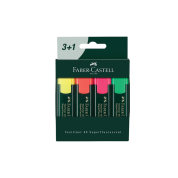 Faber-Castell Textliner Fosforlu Kalem 4Lü