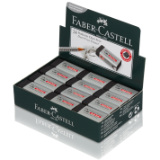 Faber-Castell Dust-Free Siyah Silgi Orta 24 lü