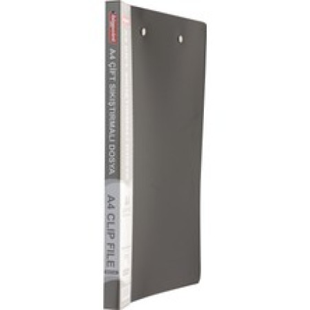 Beifa A4 Sıkıştırmalı Kapaklı Dosya 24-2006 Gri.