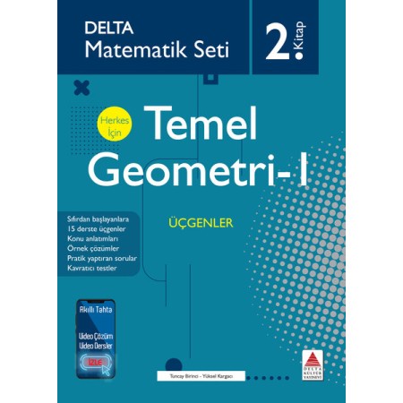 Delta Kültür Yayınevi Temel Geometri 1 Herkes İçin Matematik Seti 2. Kitap
