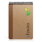 Gıpta Bloknot Enviro Spiralli Sert Kapak Çizgili 100 YP 17x24 2347