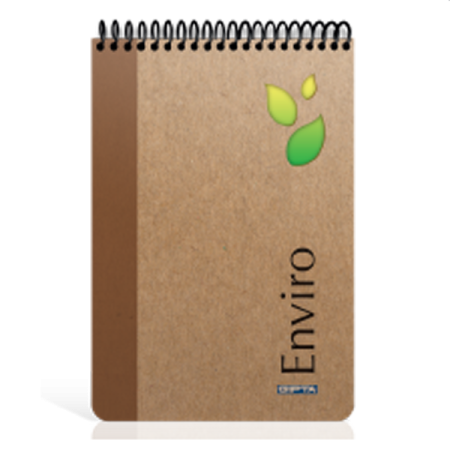 Gıpta Bloknot Enviro Spiralli Sert Kapak Çizgili 100 YP 17x24 2347