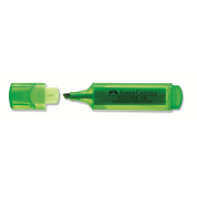 Faber-Castell Fosforlu Kalem 1546 Şeffaf Gövde Yeşil