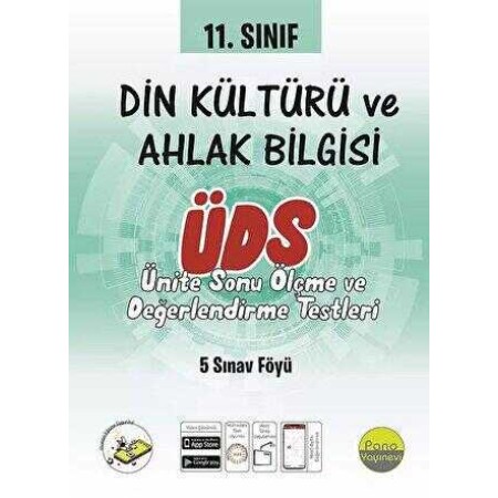 Pano Yayınları 11.Sınıf Din Kültürü ve Ahlak Bilgisi Ünite Değerlendirme