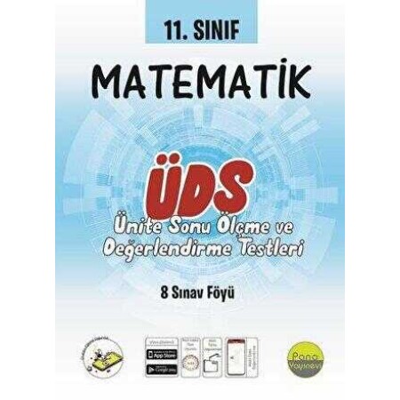 Pano Yayınları 11. Sınıf Matematik Ünite Değerlendirme Sınavı 