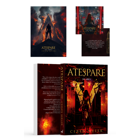 İndigo Kitap ATEŞPARE 1 Ceren MElek Karton Kapak 