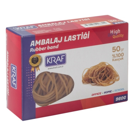 Kraf 960G Ambalaj Lastiği 50GR ( %100 Kauçuk)