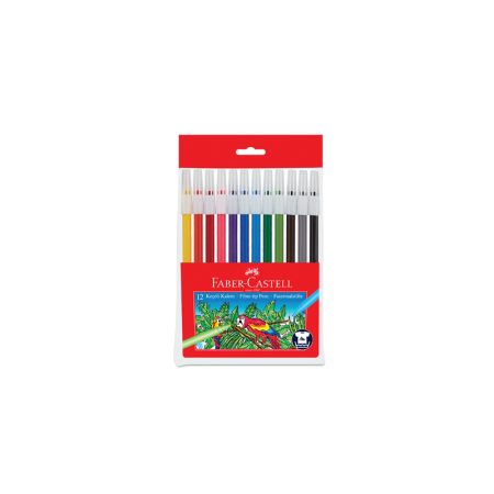 Faber-Castell Keçeli Kalem 12 Renk