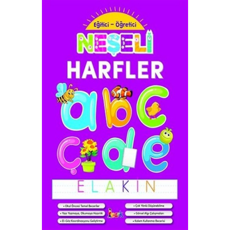 Bıcırık Yayınları Eğitici Öğretici Neşeli Harfler ( Okul Öncesi )