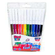 Kraf Kids Keçeli Kalem 12 Renk 265G 
