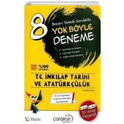 Çalışkan Yayınları 8. Sınıf TC İnkılap Tarihi ve Atatürkçülük Beceri Temelli Sorularla Yok Böyle Deneme 