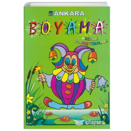 Ankara Yıldırım Dağıtım Stickerli Kalın Boyama - Yeşil