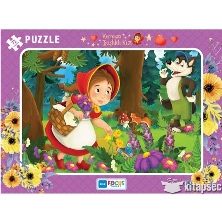 Blue Focus Kırmızı Başlıklı Kız - Puzzle 72 Parça