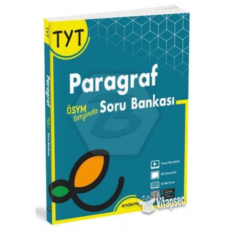 Endemik Yayınları TYT Paragraf Soru Bankası