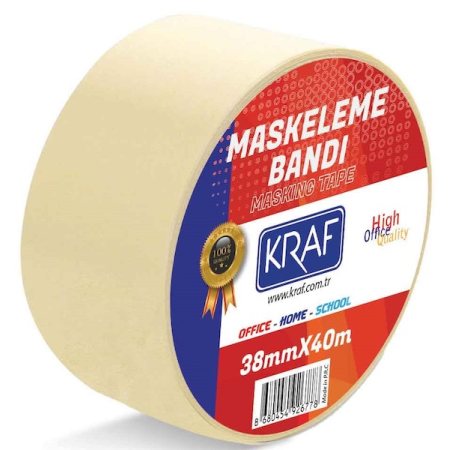 Kraf Maskeleme Bandı 38Mmx40M 4038G