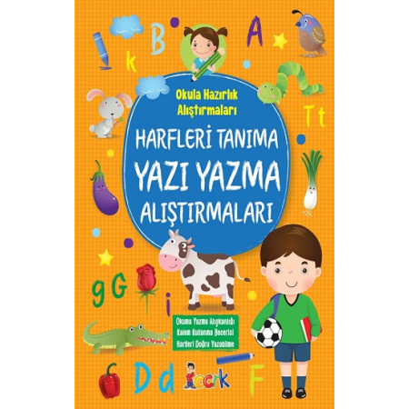 Bıcırık Yayınları Harfleri Tanıma Yazı Yazma Alıştırmaları (okul Öncesi)