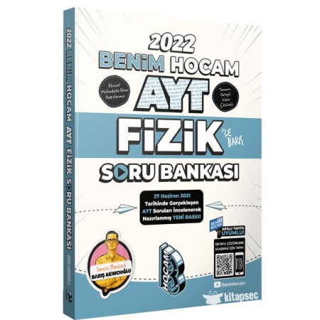 Benim Hocam Yayınları 2022 Fizik AYT Soru Bankası