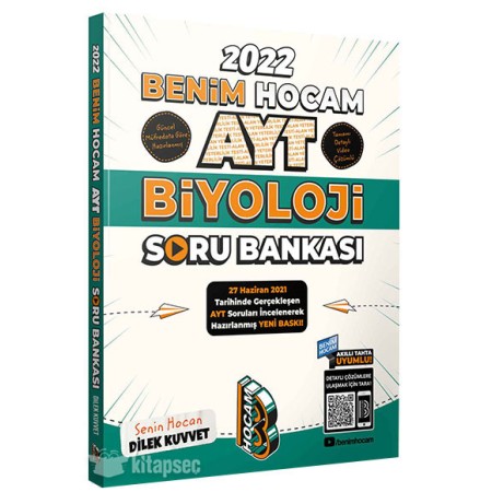 Benim Hocam Yayınları 2022 Biyoloji AYT Soru Bankası