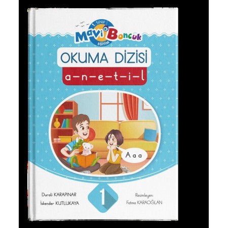 Mavi Boncuk 1.Sınıf Okuma Dizisi ANETİL ( A-N-E-T-İ-L ) 