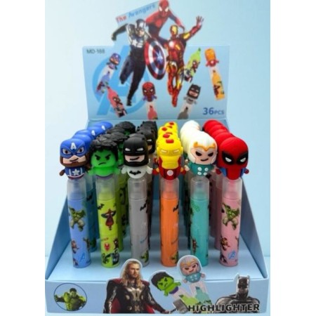 İbiş Fosforlu Kalem 3 Renk, Figürlü MD-188