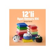 OzanKil Zıplayan Hamur Karışık Renk 115 gr x 12 Adet