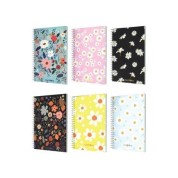 Çınar Bloknot A6 Floral 60 Yp. Kareli 32031 