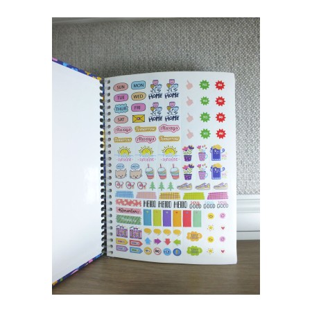 Globox Sticker'lı Planner Defter 3798