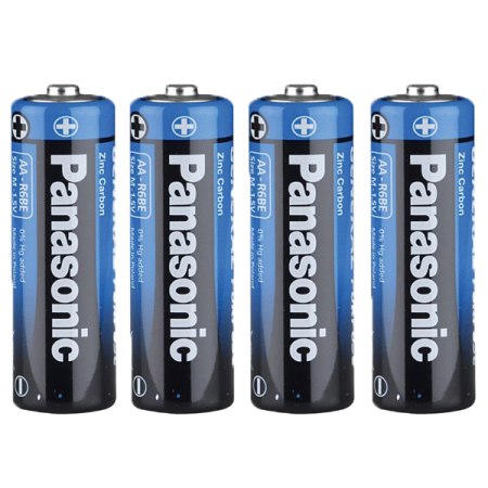 Panasonic Çinko Karbon Kalem Pil (AA) R6BE/4S 4 Adet