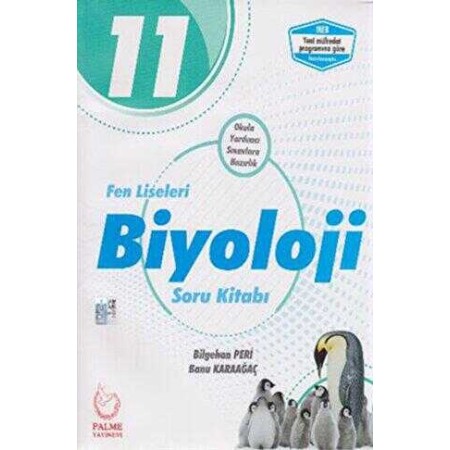 Palme Yayınları 11. Sınıf Biyoloji Soru Kitabı Fen Liseleri İçin