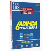 Tonguç Akademi  LGS 1. Dönem 6 Adımda Tüm Dersler Hızlı Tekrar