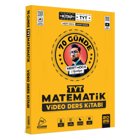 Kr Akademi 2025 70 Günde TYT Matematik Kampı Video Ders Kitabı Mert Hoca