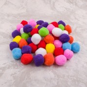 Mileo Ponpon standard Renkler 1-2-3cm Mix