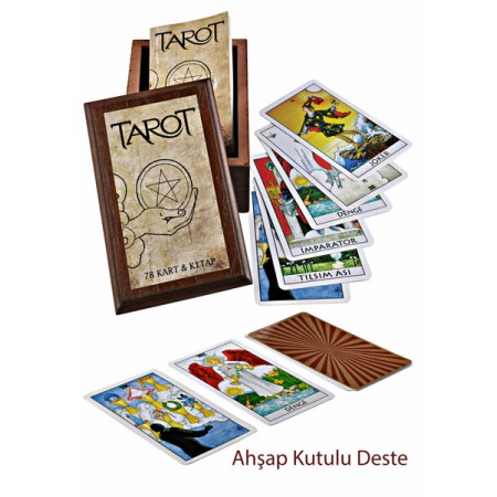Delta Kültür Yayınevi Tarot 78 Kart Kitap