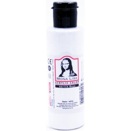 Mona Lisa Akrilik Boya 70 ML Beyaz SD150-09