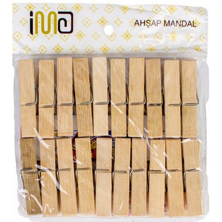 İma Mandal Ahşap 20 Li İMA-036 Lotno005 4133