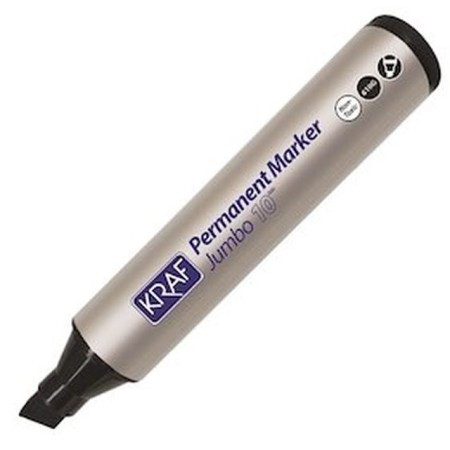 Kraf Parmanent Marker Jumbo Siyah 610G