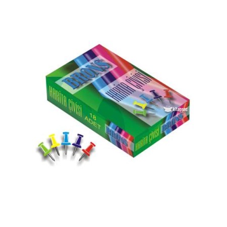 Brons Harita Çivisi 20 Lİ BR-357