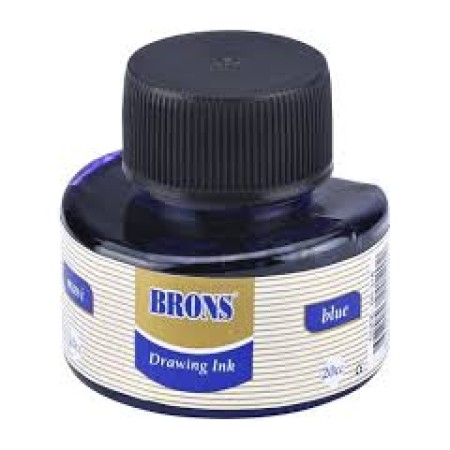 Brons Çini Mürekkebi 20 CC Mavi BR-318