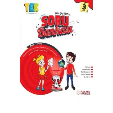 Palme Yayınları 3.Sınıf Tüm Dersler Yeni Nesil Soru Bankas