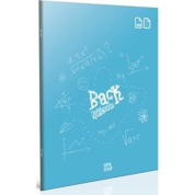 Gıpta Back Tel Dikiş Plastik Kapak Defter A4 40 YP Kareli 4980
