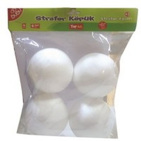 Bu-Bu Strafor Köpük Top 10 CM Adedi BUBU-KP0006.