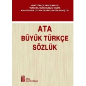 Ata Yayıncılık Büyük Türkçe Sözlük (Karton Kapak) 