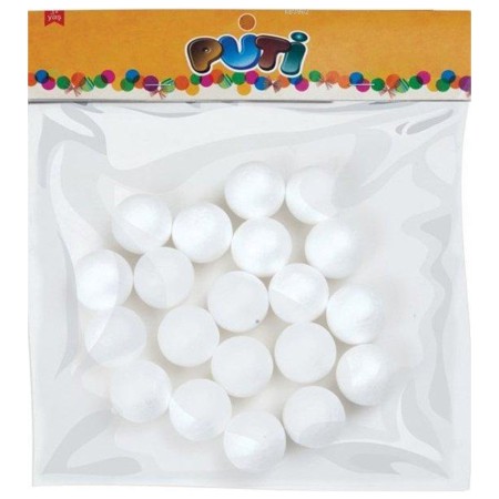 Puti Köpük Top 3 Cm 4766
