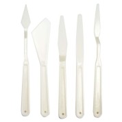 Rich Spatula Plastik 5 Li Set Beyaz 11248
