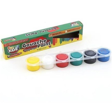 Funny Kids Guaj Boya 25 ML 6 Lı Set Funny Kids Guaj Boya 25 ML 6 Lı Set